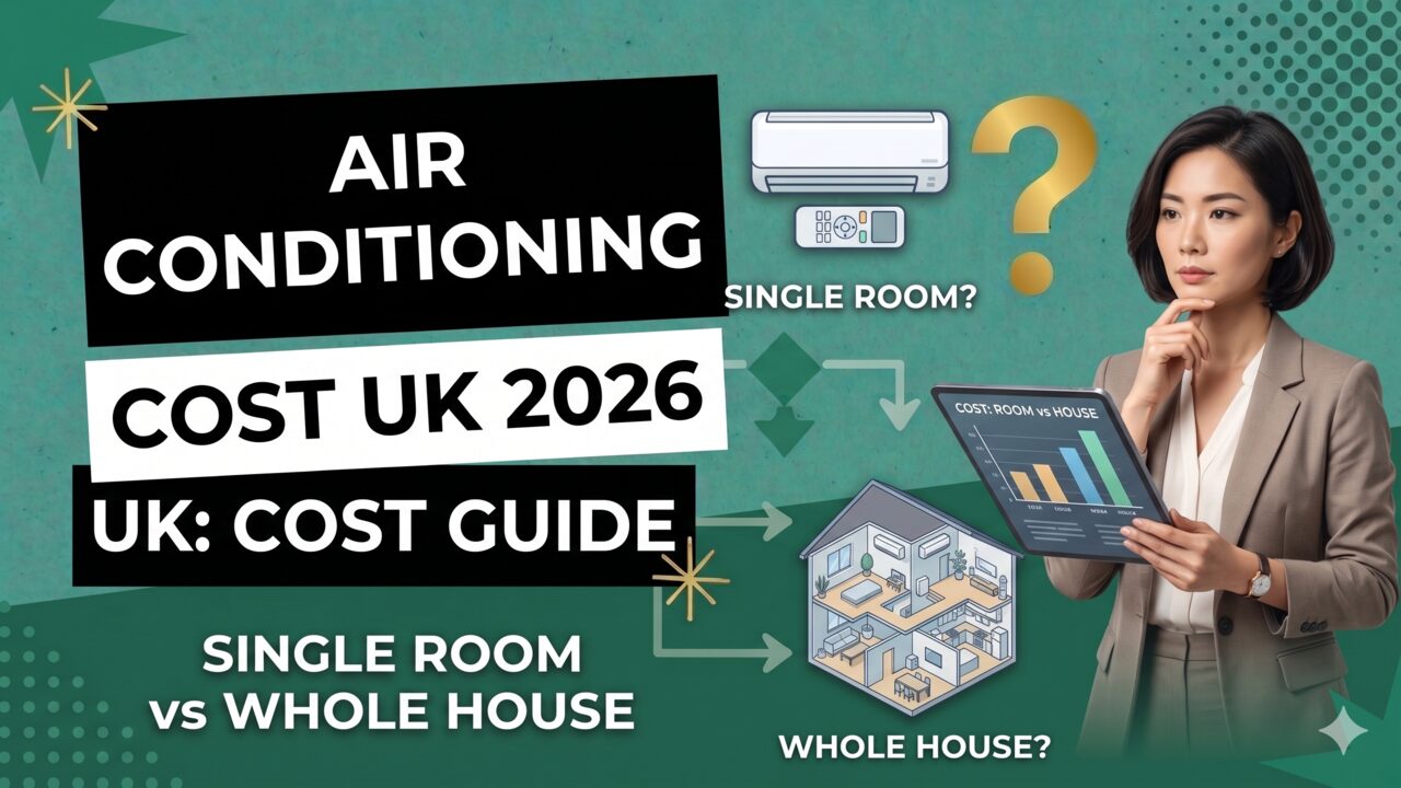 Air Conditioning Cost UK 2026: Single Room vs Whole House