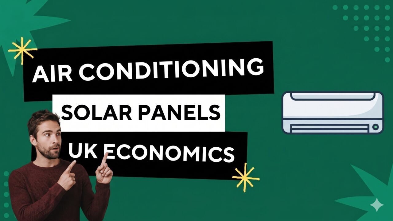 Air Conditioning + Solar Panels: The 2026 UK Economics