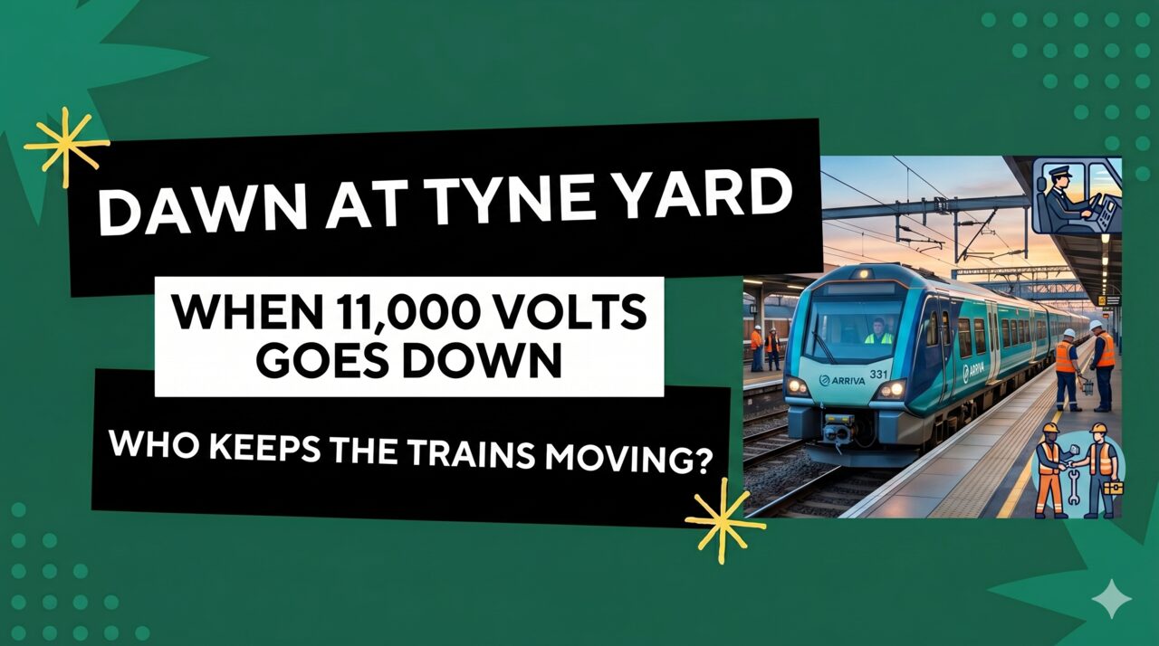 Dawn at Tyne Yard: When 11,000 Volts Goes Down, Who Keeps the Trains Moving?