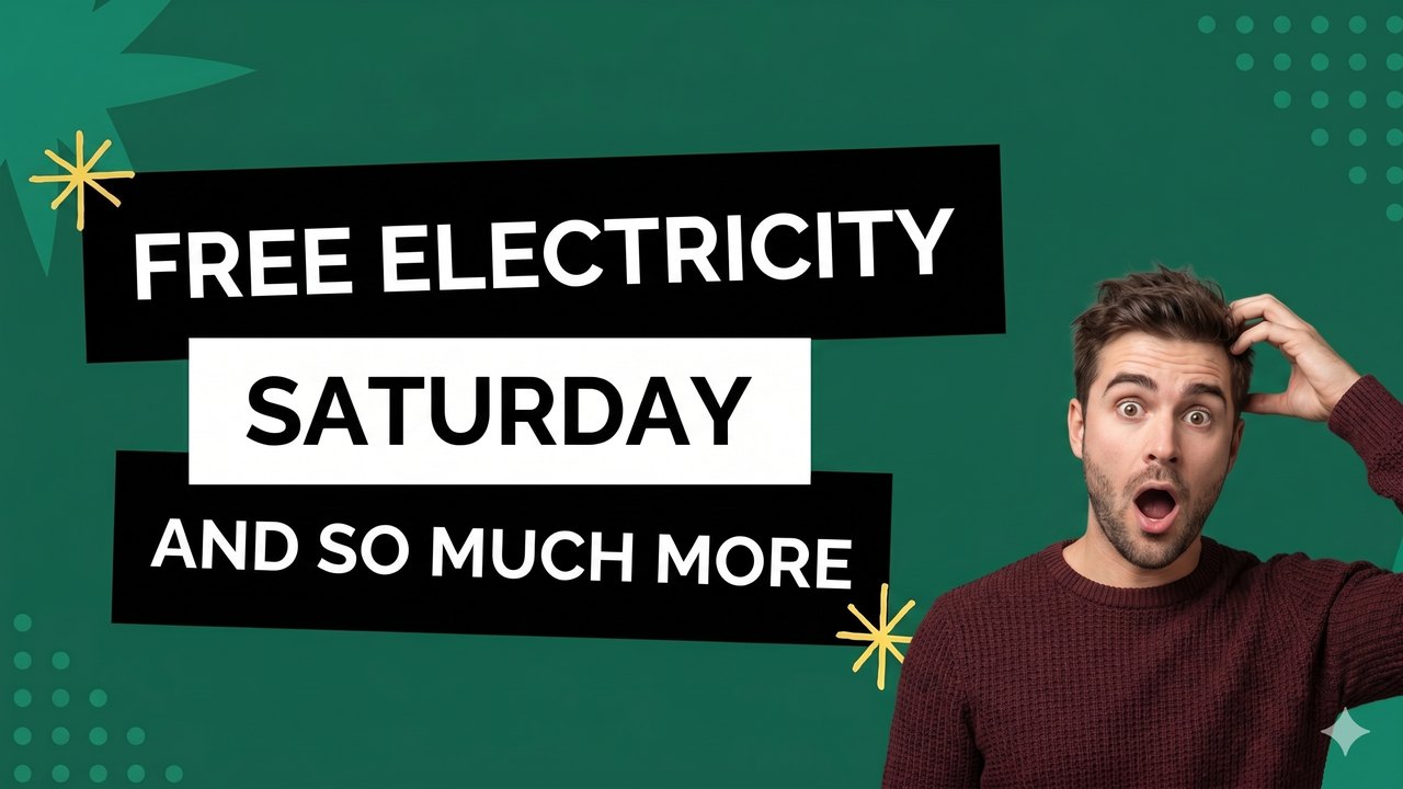 The weekend the grid paid you to use electricity