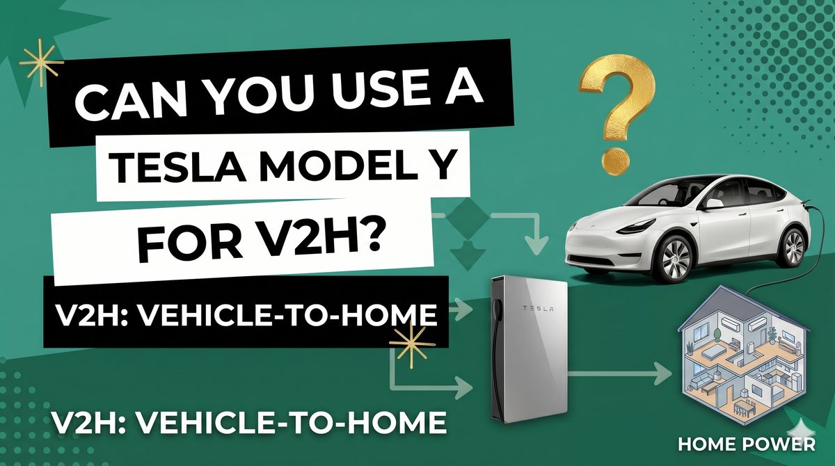 Can You Use a Tesla Model Y for V2H? (2026 UK Guide)